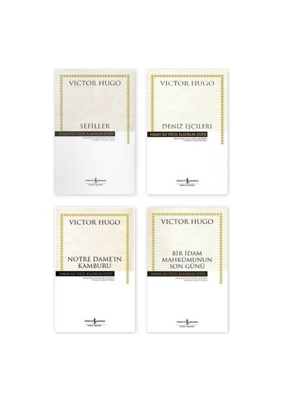 Hasan Ali Yücel Victor Hugo Seti 4 Kitap