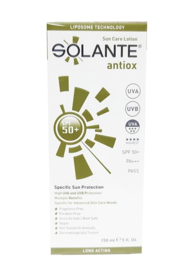 Solante Antiox Spf 50+ 150 Ml Güneş Losyon