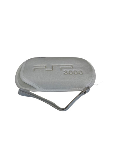 Psp 2000/3000 Soft Çanta Kılıf + Bileklik Beyaz Psp 2000/3000 Uy