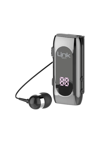 LinkTech V80 Bluetooth Kulaklık Ekranlı Makaralı Titreşimli