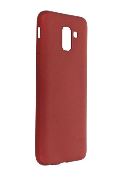 Newface Samsung Galaxy Uyumlu J6 Kılıf First Silikon Glblseme - 92 - Bordo