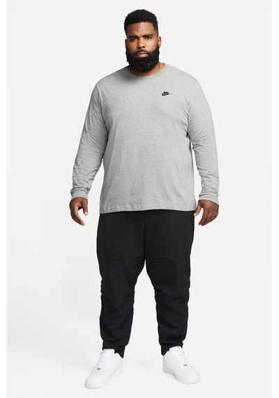 Nike Nsw Club Tee Erkek Uzun Kollu Spor Tişört Gri