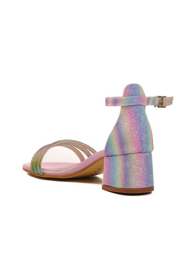 Ayakmod Pembe Taş İşlemeli Kız Çocuk Sandalet 254 Ry 6504 F Pembe