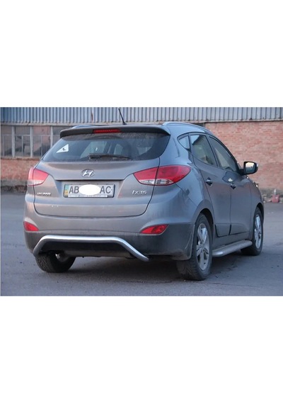 Hyundaı Tucson 2010-2015 Uyumlu - Arka Koruma - U Model - 60 - Guard Incambered B