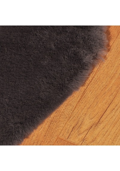 Tappeto Re x  Tavşanı Tek Kafa Post Antrasit (22 mm Tüy)-60 x 90