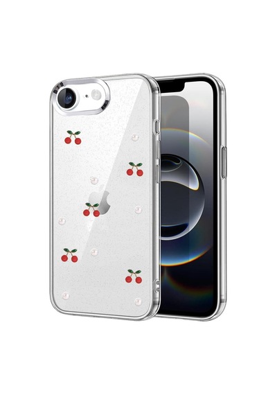 Newface Apple Apple iPhone Uyumlu 16e Fiyonk Desenli Kapak - Desen 9
