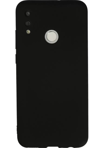 Newface Huawei P Smart 2019 Kılıf Nano İçi Kadife Silikon - Siyah