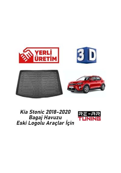 Re&ar Tuning Kia Stonic 2018-2020 İle Tam Uyumlu Bagaj Havuzu Eski Logolu Araçlar İçin