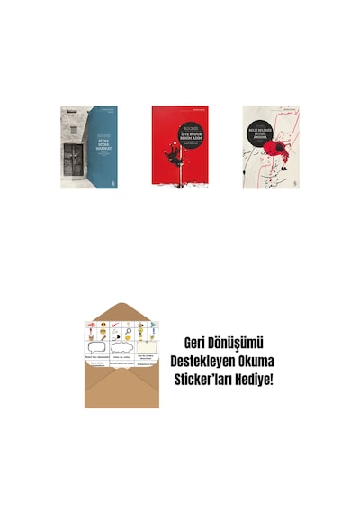 Kitap, Hitap, Hakikat + İşte Budur Benim Adım + Belli Belirsiz Şeyler Anısına + Okuma Sticker'ları