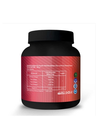 Hud Collagen Plus Powder 300 G - Toz Kolajen (3 Adet)