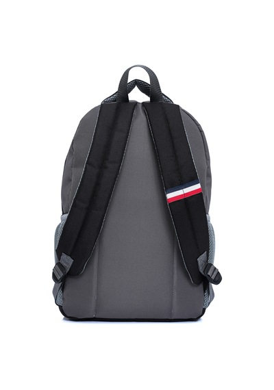 Benittokids Cambridge Polo Club Minimalist Tasarım Unisex Çok Gözlü Sırt Çantası Gri