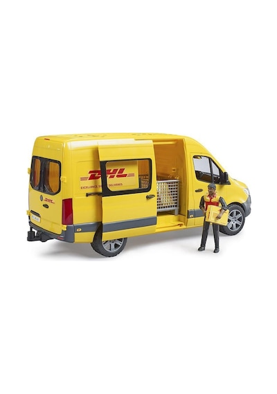 Bruder Mb Sprinter Dhl Kamyonu Ve Sürücüsü 02671