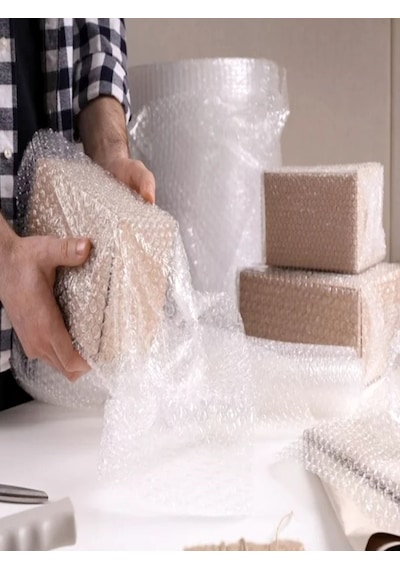 Bant Evi Balonlu Naylon Patpat Havalı Eşya Koruma Ambalaj Paket 100 CM x 50 M