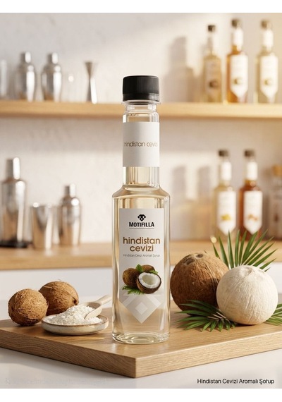 Hindistan Cevizi Şurup Coconut 250 Ml 350 Gr.