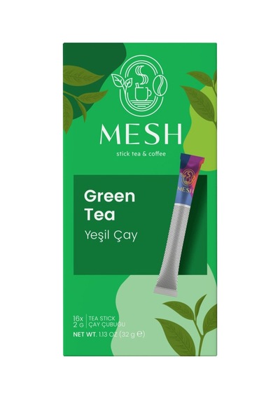 Mesh Stick Yeşil Çay 16'lı 32 G - 8 Adet Tarı