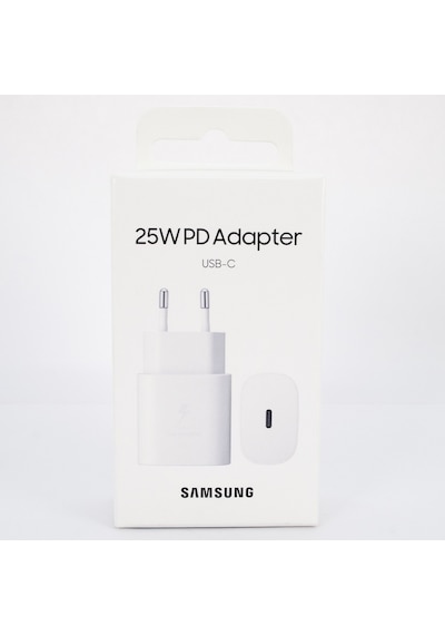 Samsung Uyumlu Galaxy A73 Type-C Fast Şarj Başlığı 25W Beyaz