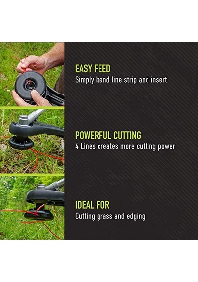 Ayrex Weed Warrior Ez Lock Universal Fit String Trimmer Yedek Başlık