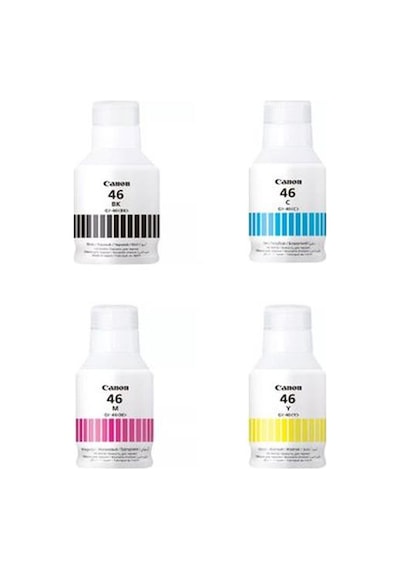 Canon GI46 Mürekkep Seti 4 Renk CMYK Maxify GX7050