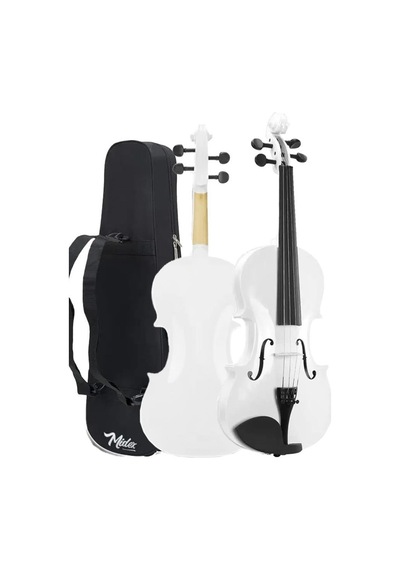 Midex HGA44WH-PAK Beyaz 4/4 Tam Boy Keman Seti Full Paket
