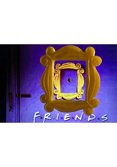 Friends Hayranlarına Özel Dekoratif Monica Kapı Çerçevesi 25 Cm