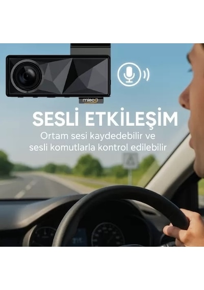 Mieco A11 Ön Ve Arka 4k Araç Kamerası Seti