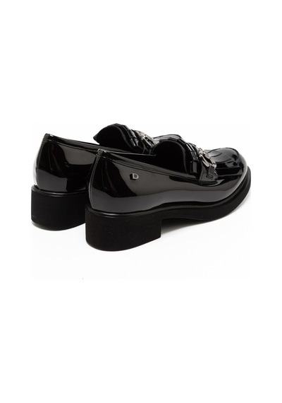 Nero Black Oxford Klasik Kadın 844859ds Donna Serena 4859 Lız Fıl Ner Acc Ner X Jf Siyah