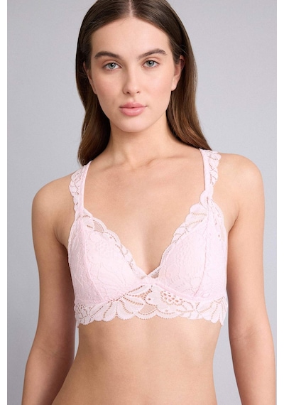 Defacto Dantelli Dantel Kaplı Pedli Balensiz Bralet G7764ax26sppn648 Pembe-pn648
