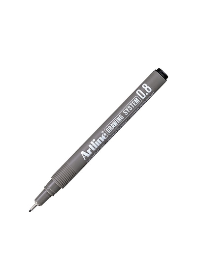 Artline Çizim Kalemi 0.8 MM Siyah Ek238