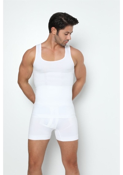 Form Angel 6012 Erkek Korse Atlet  Beyaz