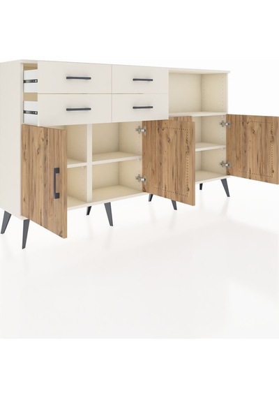 Arges Konsol 4 Raflı 4 Çekmeceli 4 Kapaklı 176x30x99 Aytaşı-çam/aytaşı Atlas Çam/aytası - Aytası Arges Konsol 4 Raflı 4 Çekmeceli 4 Kapaklı 176x30x99 Aytaşı-çam/aytaşı Atlas Çam/aytası - Aytası