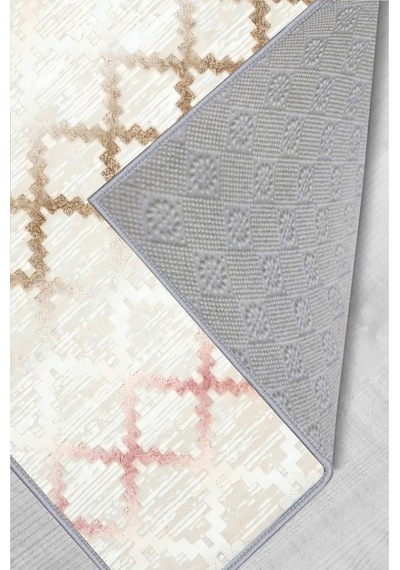Rovigo Home Dijital Baskı Yıkanabilir Kaymaz Taban Salon Halısı  RVG1774 Çok Renkli
