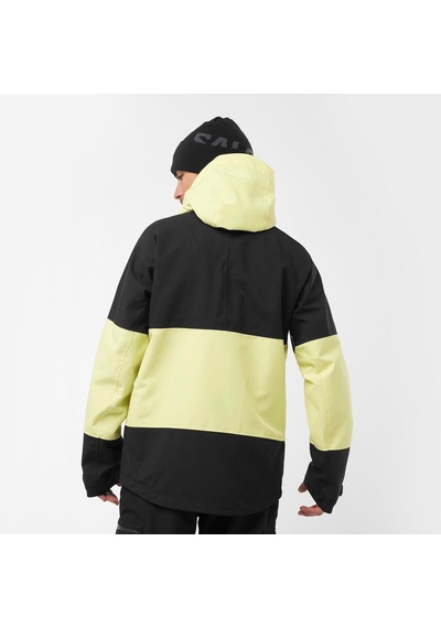Salomon Transfer Anorak Erkek Kayak Montu Black Lc2145300 Siyah