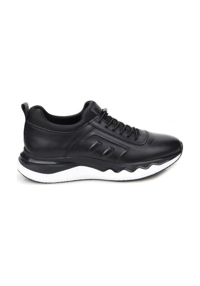 Forelli Pisagor Ps-1700 Hakiki Deri Erkek Sneakers & Spor Ayakkabı Siyah - Beyaz