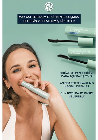 Yves Rocher Miraculous Definition Panoramik Etkili Ayırıcı Hacim Maskara - Siyah-3011