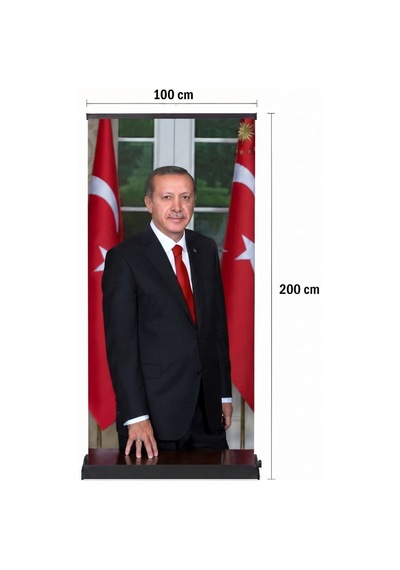 Cumhurbaşkanı Poster Baskılı Pro Roll Up Banner 100x200cm No:1 Diğer