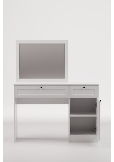 Terra Makyaj Masası 120 X 97 X 41 Cm - Modern Tasarım Beyaz
