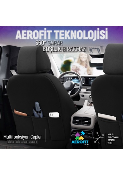 Otom Elegance Design Premium Özel Tasarım Oto Koltuk Kılıfı 553447303