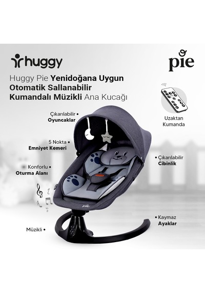 Huggy Pie Yenidoğana Uygun Otomatik Ana Kucağı