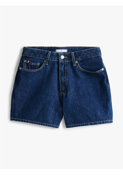 Tommy Hilfiger Dnm Mını Short Hw Ace Kadın Mavi Şort - Ww0ww44385 Tommy Hilfiger Dnm Mını Short Hw Ace Kadın Mavi Şort - Ww0ww44385