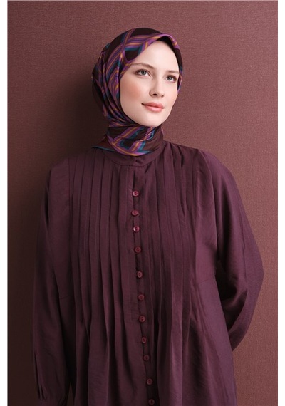 Armine Saf İpek Sura Eşarp 9614d 84 Tarçın
