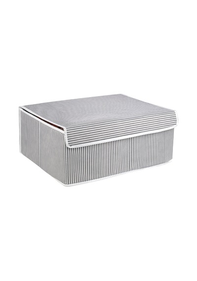 1 Adet Kapaklı Çok Amaçlı Baza Altı Kutu Hurç 50x40x19cm Tela 50 X 40 Gri Tr Diğer