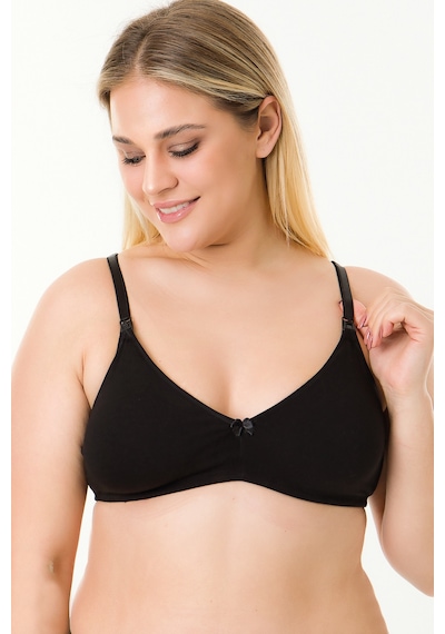 Parlingerie Çıkarılabilir Pedli Emzirme Sütyeni Siyah