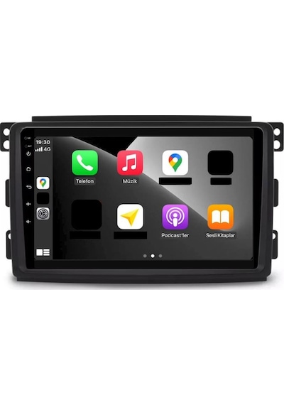 Mercedes Smart Android Multimedya Sistemi 4-64 Cadence 2004-2010 +360 Kamera 9"