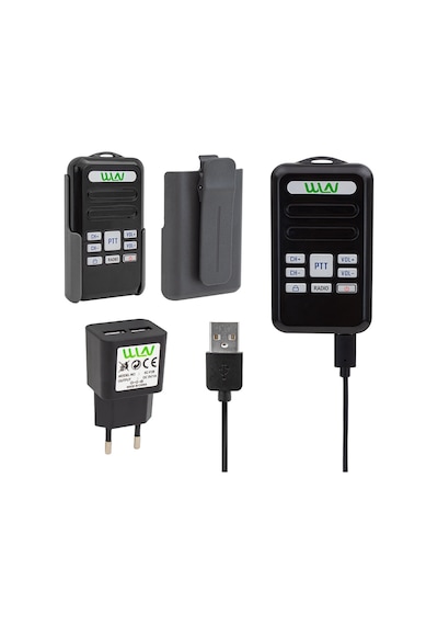 Wln Kd-c80 3-5 Km 16 Kanal Radyolu Deprem Çantası İçin Mini Telsiz
