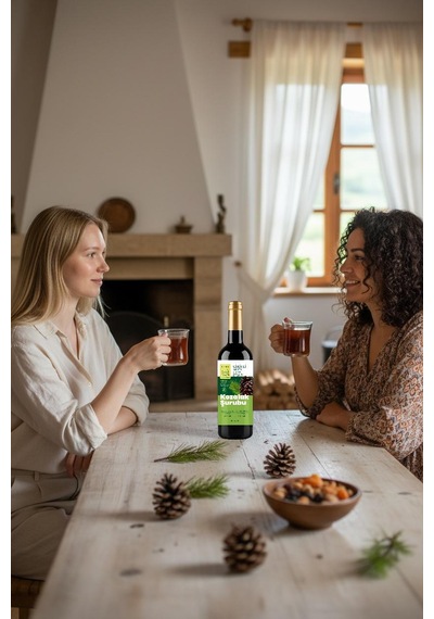 Giritli Metin Efendi Kozak Bergama Kozalak Şurubu 500 Ml