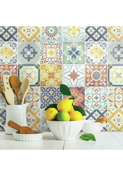 Ispanyol Terracotta Soy Ve Yapıştır Arası Çok Renkli