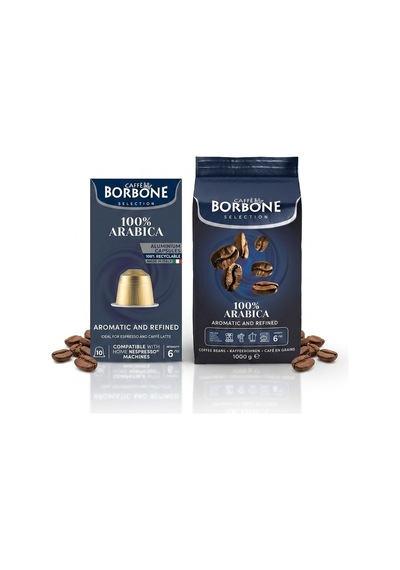 Caffe Borbone Arabica Kapsül Çekirdek Filtre Set - Nespresso Uyumlu, 3 Yöntem Tek Pakette Diğer