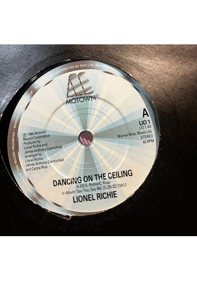 Lionel Richie - Dancing On The Ceiling / Love Will Find A Way 7", Single