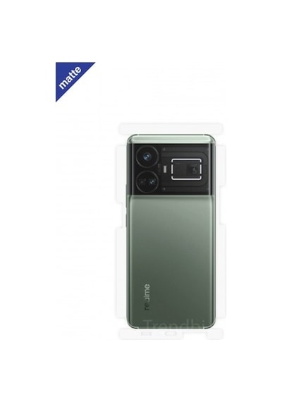 Realme Gt5 Mat Arka Ve Yan Koruyucu Poliüretan Film