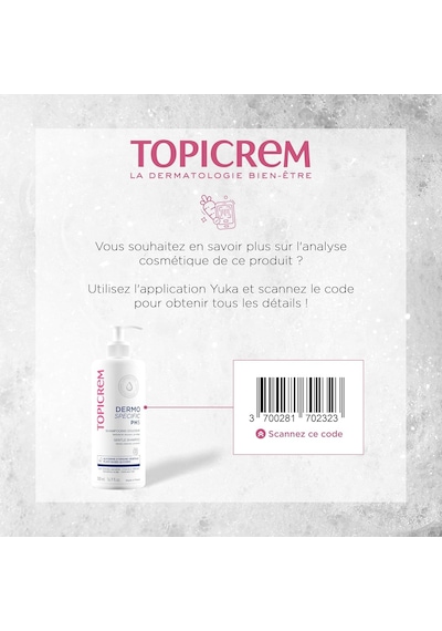 Topicrem Ph5 Gentle Milk Shampoo 500ml Beyaz